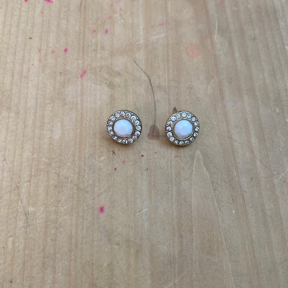 Antique studded earrings